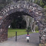 Jellicoe Park entry arch, Onehunga